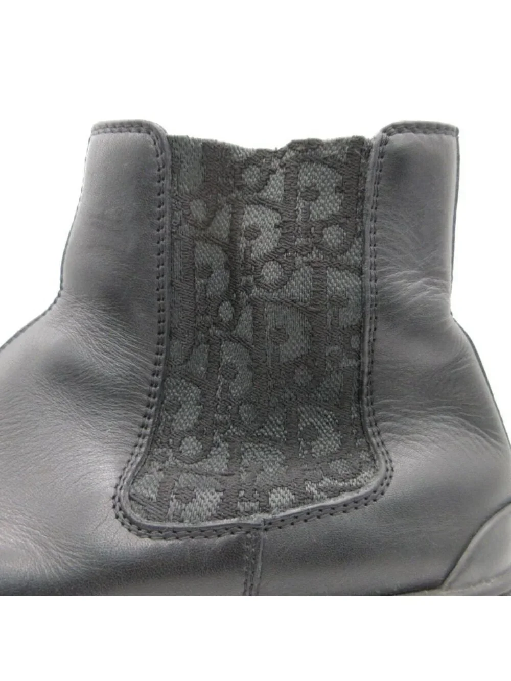 Dior Homme Boots Expl Chelsea Boot Oblique Side Gore Shoes 43 Black